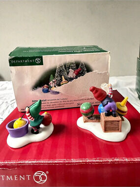 This item is a Department 56 North Pole Series "Glitter Detail" accessory